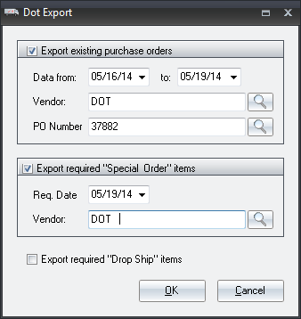 Dot-ExportPO