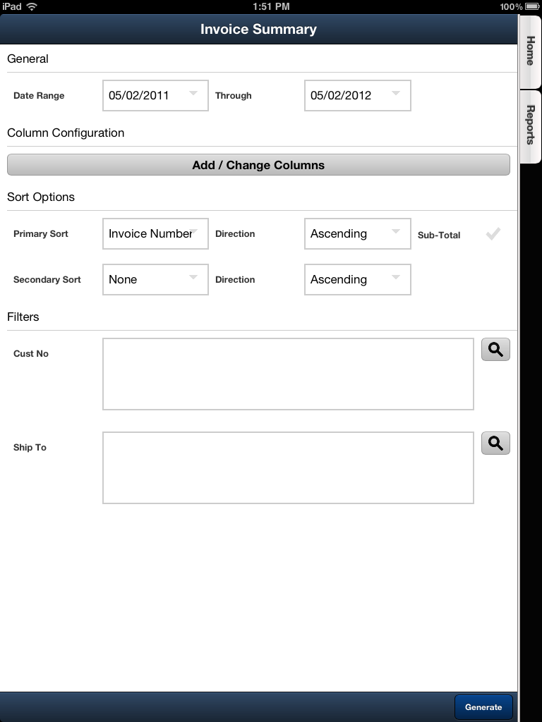 EOP-InvoiceSummary-rpt-options