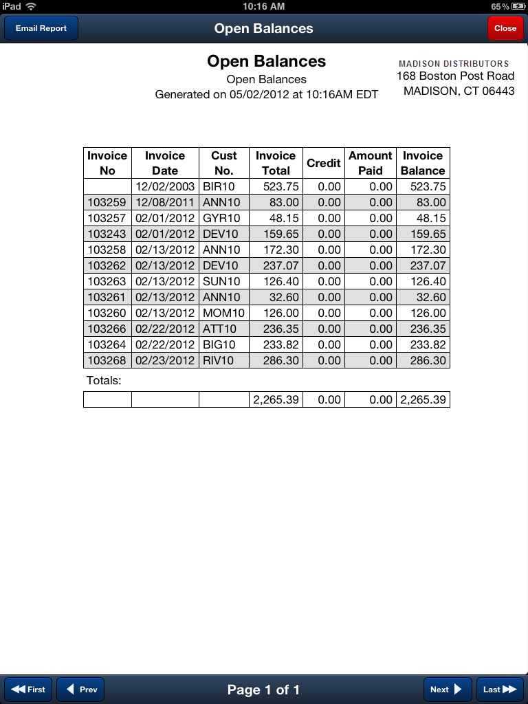 EOP-OpenBal-rpt-screen