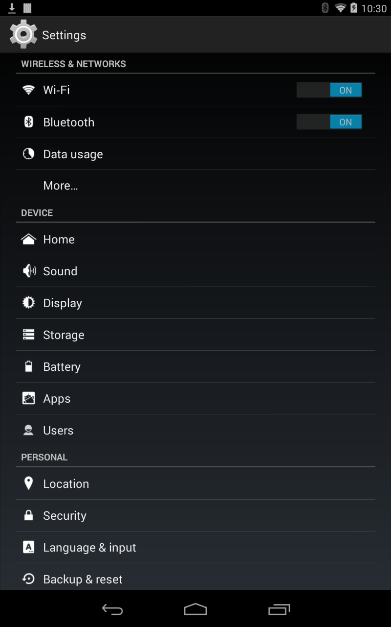 android-new-Settings