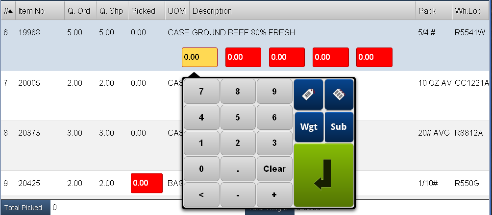 Lsheet-item-enter-weights-beef