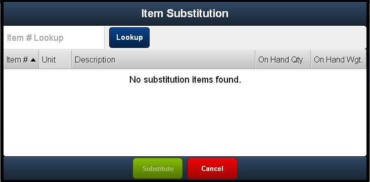 Lsheet-ItemSubstitution