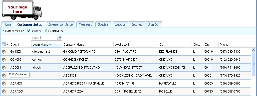 NetAdmin-CustSetupTab