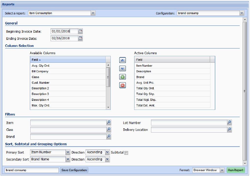 Sales-CustReportsConfig